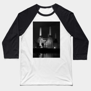 Battersea Power Station, London Baseball T-Shirt